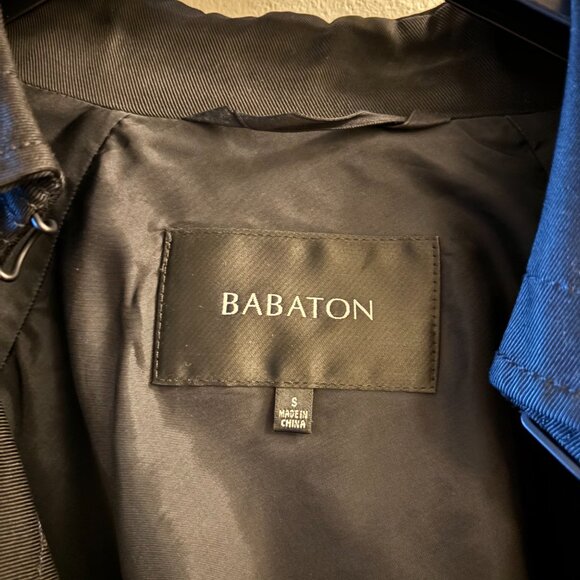 Aritzia-Babaton Black Lawson Coat- Size Small - Picture 3 of 4